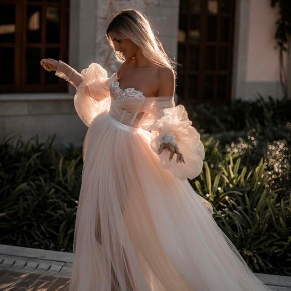 GALIA LAHAV BELLINA WEDDING DRESS - Size Small - Picture 5 of 6